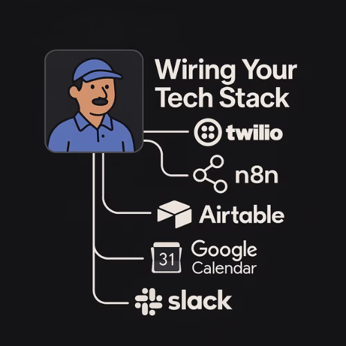 Build n Bloom custom-builds AI receptionist system for plumber.